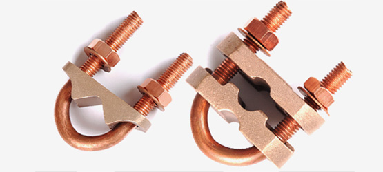 Bronze transformer earthing parts